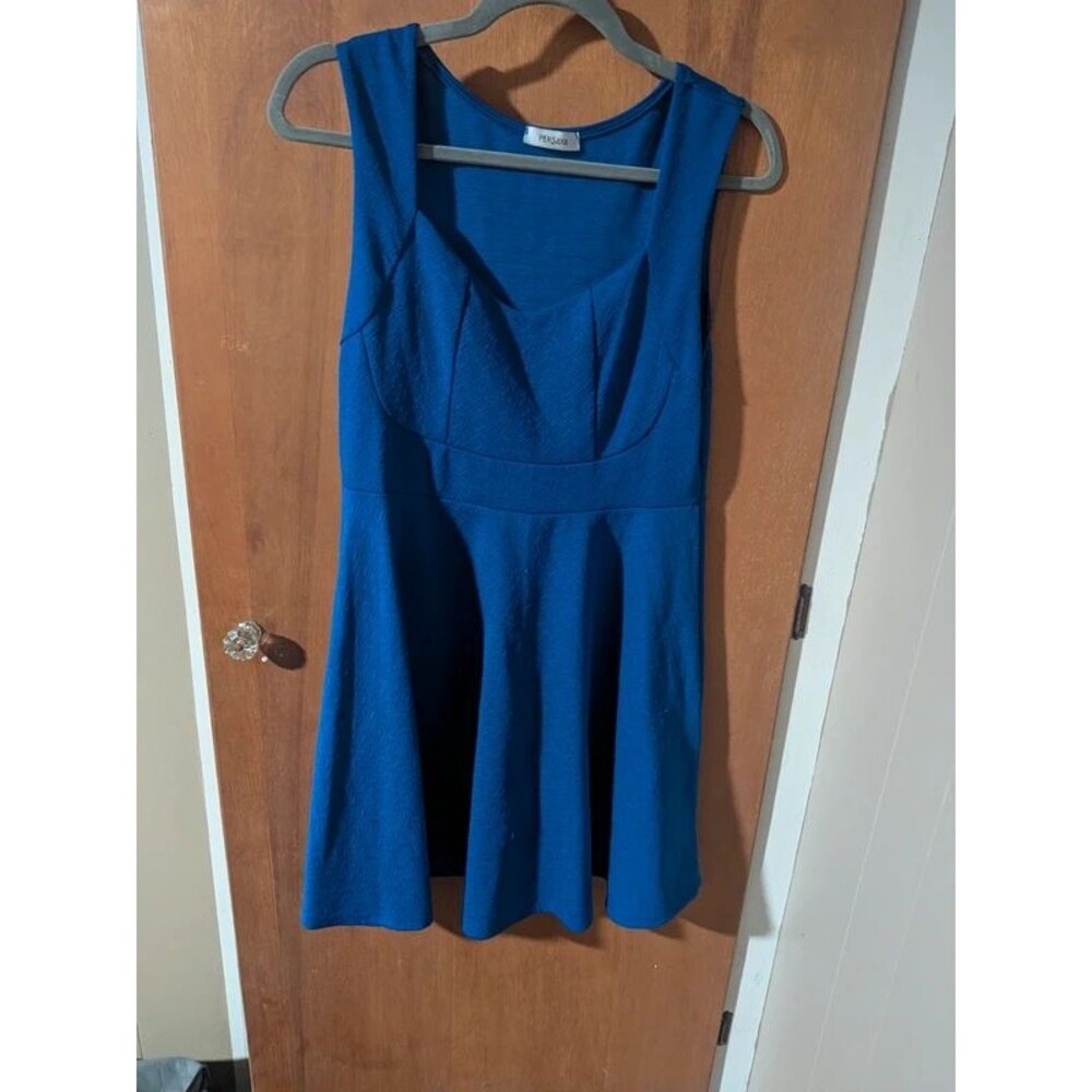 Blue dress